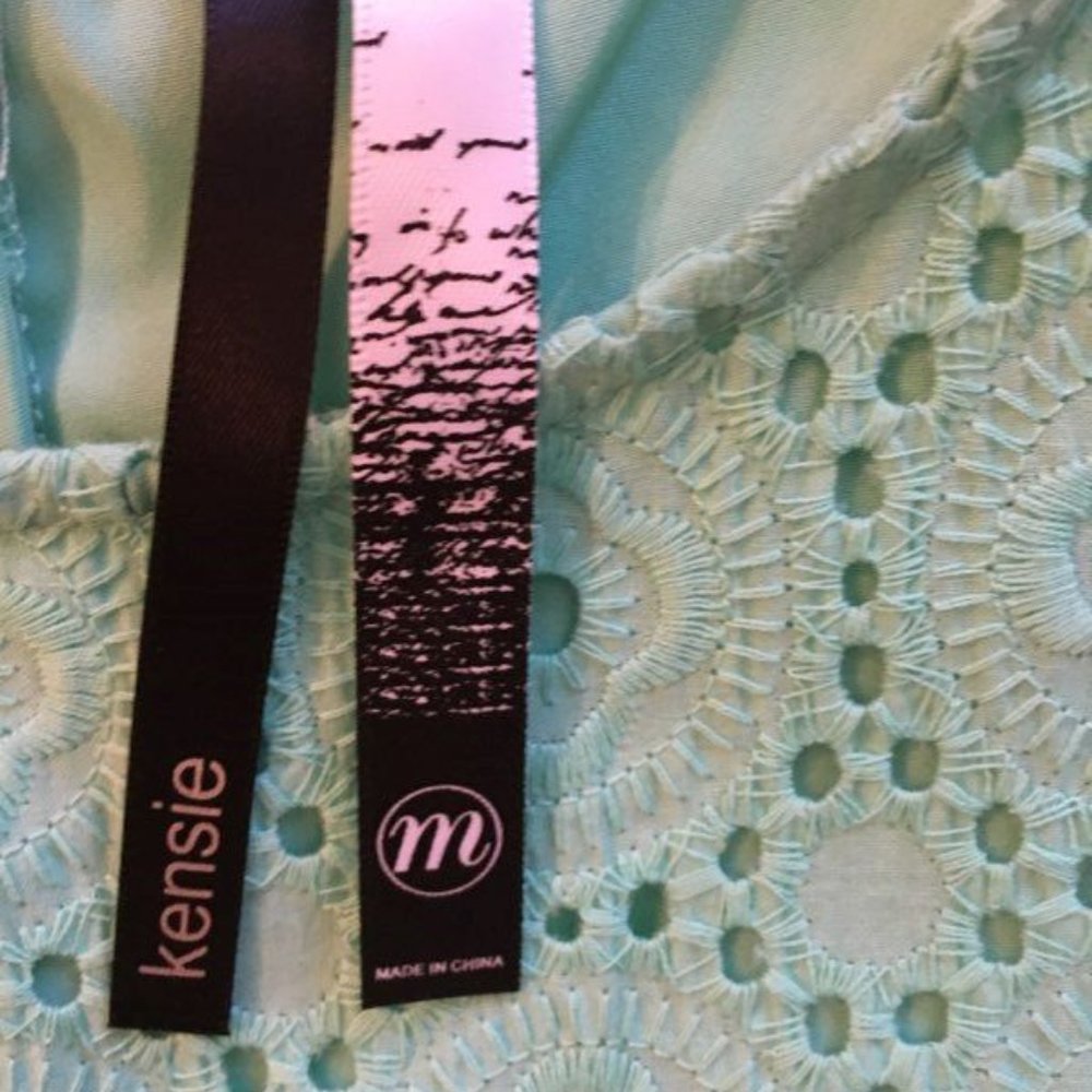 Kensie Eyelet Dress - Size M - Picture 7 of 7